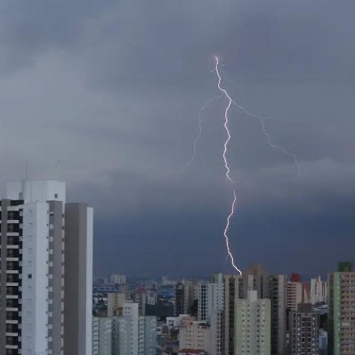 Defesa Civil alerta para risco de tempestades e ventos fortes em várias cidades do interior de SP