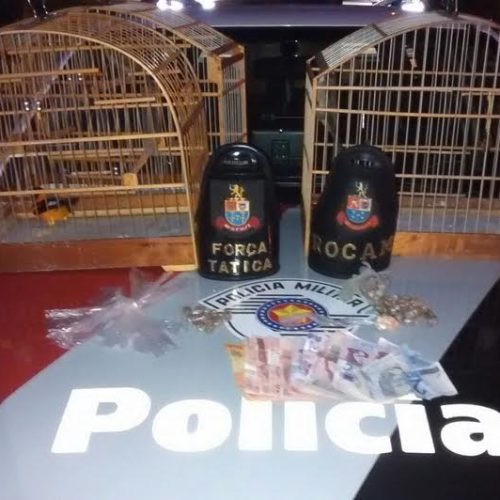 Homem é preso em flagrante de tráfico de drogas no Jardim Anésia II