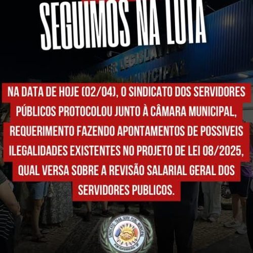 Servidores municipais de Porto Ferreira intensificam luta por reajuste salarial justo e exequível