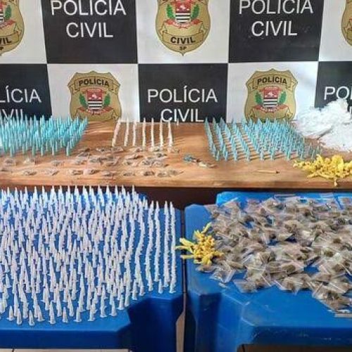 Policiais Civis de Porto Ferreira realizaram ações para coibir o tráfico de drogas na cidade.