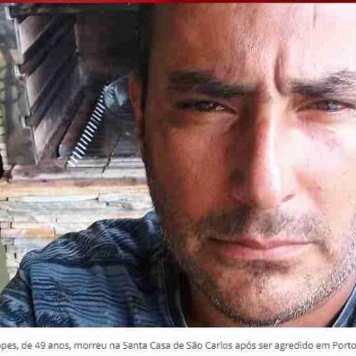 Pintor espancado em Porto Ferreira morre após 17 dias internado na UTI da Sta Casa de São Carlos