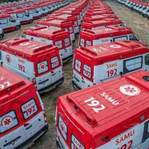Governo Federal repassa 199 novas ambulâncias do Samu para municípios do estado de SP