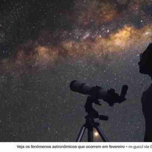 Mês de fevereiro chega trazendo novas oportunidades para os observadores do céu noturno
