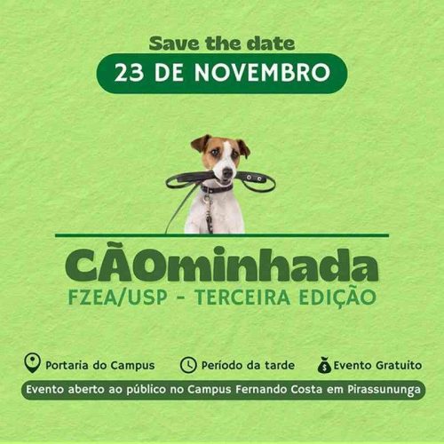 Pirassununga: Faculdade de Zootecnia e Eng. de Alimentos da USP realiza 3ª edição da Cãominhada