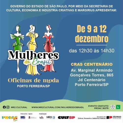 Projeto Mulheres do Brasil incentiva o empreendedorismo feminino em Porto Ferreira