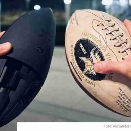 Startup lança “bola de futebol americano assassina”: drone kamikaze se ativa ao ser arremessado