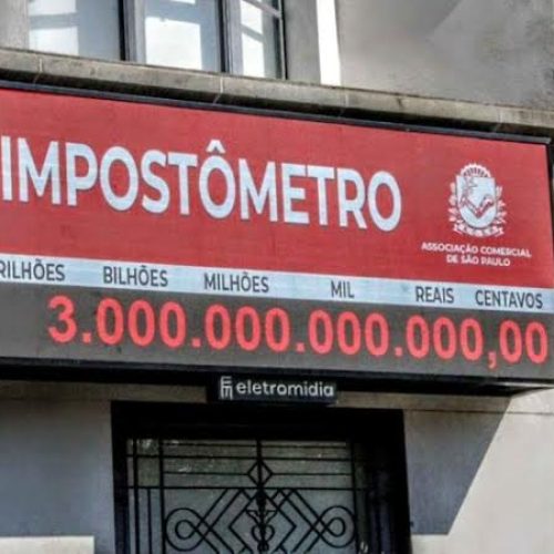Economia: brasileiros encerram 2024 com arrecadação recorde de R$ 3,6 tri em impostos, diz ACSP