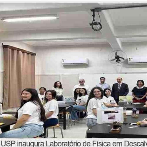 USP inaugura Laboratório de Física em escola de Descalvado para impulsionar ensino experimental