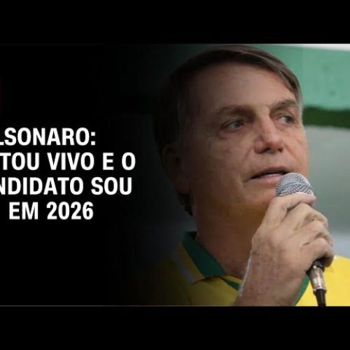 Bolsonaro! Sua liderança é incontestável, sendo figura central para o destino da direita no país