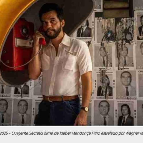 Filme brasileiro “O Agente Secreto” ganha melhor direção e melhor ator em Cannes
