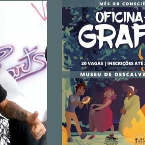 Descalvado: Museu celebra mês da Consciência Negra com oficina de grafite e apresentações culturais