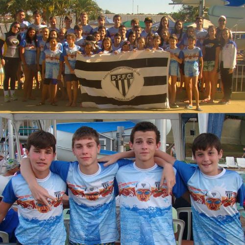 Natação do P.F.F.C. conquistou ótimos resultados em Matão pela Federação Aquática Paulista