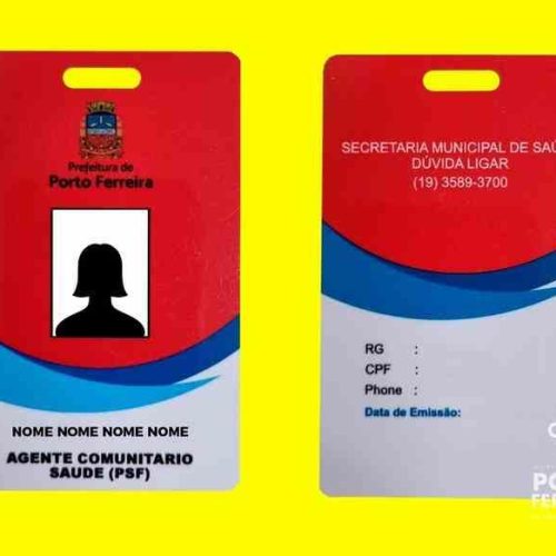 Agentes de Combate a Endemias/Comunitários de Saúde de Porto Ferreira são identificados por crachás