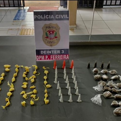 Policia Civil de Porto Ferreira localiza e apreende entorpecentes