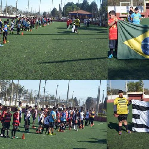 Categorias de base do P.F.F.C. realizam abertura do campeonato interno de futebol menor