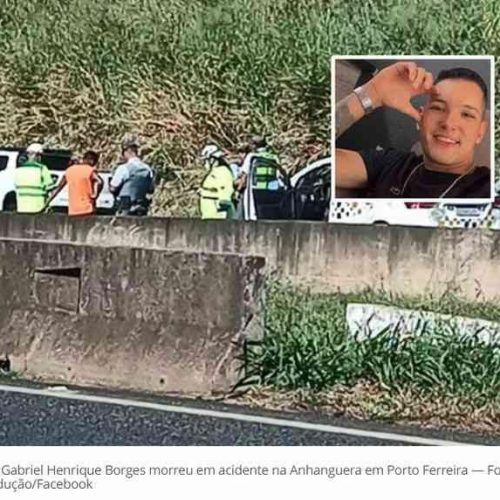Jovem de Porto Ferreira morre atropelado por caminhão após cair de moto na Anhanguera