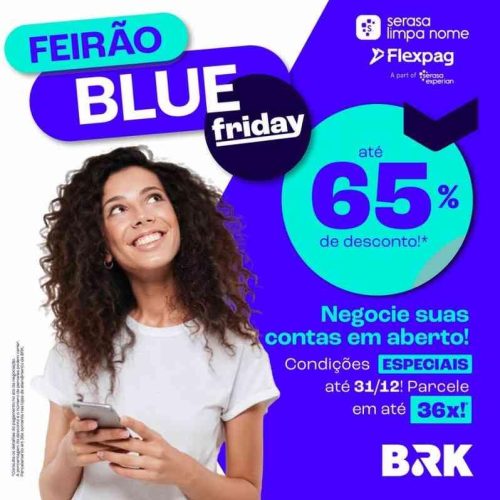BRK promove Feirão Blue Friday com condições especiais para negociação de débitos