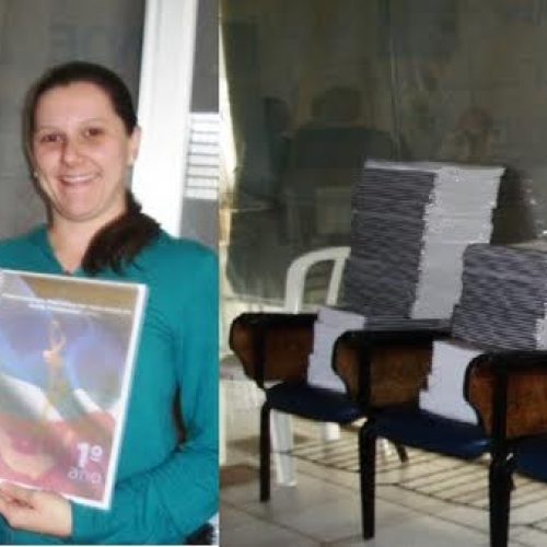 Educação entrega cadernos de Matemática para alunos do 1º e 2º anos do ensino fundamental