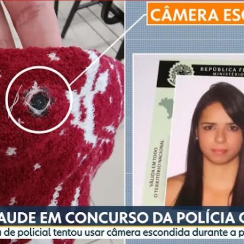 Filha de policial é presa com ponto eletrônico escondido; em concurso para investigador de SP
