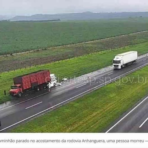 Santa Rita: acidente envolvendo saveiro e caminhão deixa uma pessoa morta na Rodovia Anhanguera