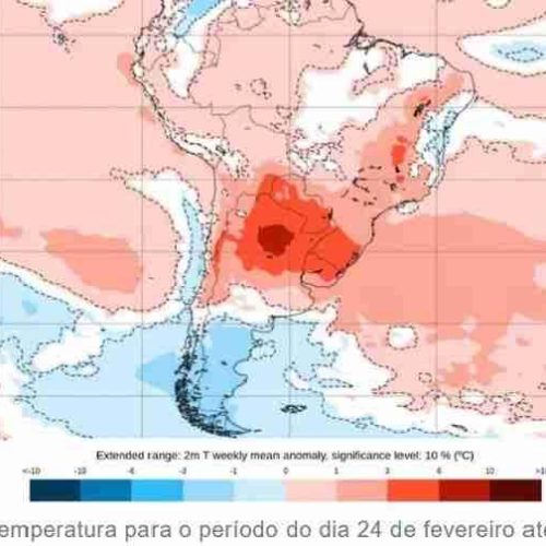 Uma nova onda de calor vai atingir o Brasil nesta semana, iniciando pela Região Sul.
