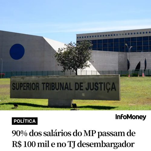 Mais de 790 procuradores do MPRJ recebem salários acima de R$ 100 mil