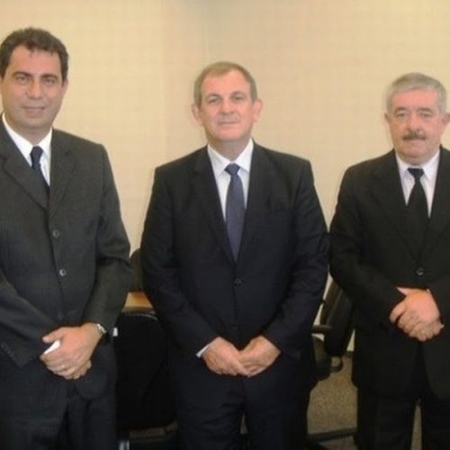Prefeito e chefe da Divisão de Segurança têm reunião com secretário estadual