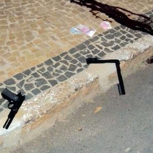 Roubo com arma de brinquedo termina em tragédia