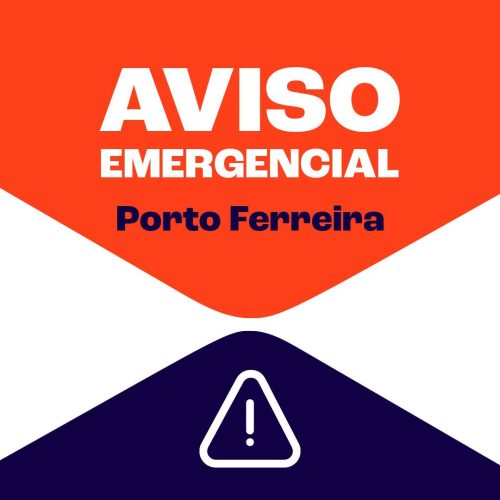 BRK: Rompimento de adutora provoca oscilações no fornecimento de água no centro de Porto Ferreira