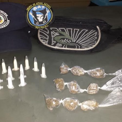 GCM localiza pochete contendo crack e cocaína na Vila Daniel