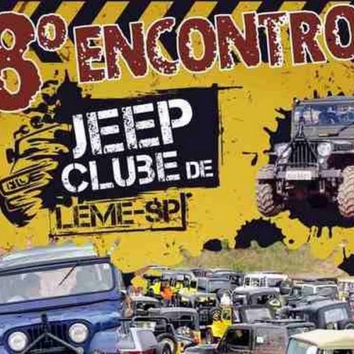 9° Encontro Jeep Clube de Leme acontece neste domingo