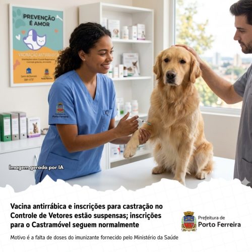 Vacinação antirrábica é suspensa em todo o Estado de SP por falta de doses