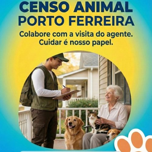 Porto Ferreira inicia censo animal para mapear população de pets e equinos