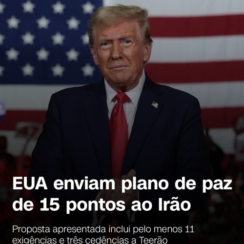 EUA apresentam plano de paz com 15 pontos ao Irã para conter escalada de tensão