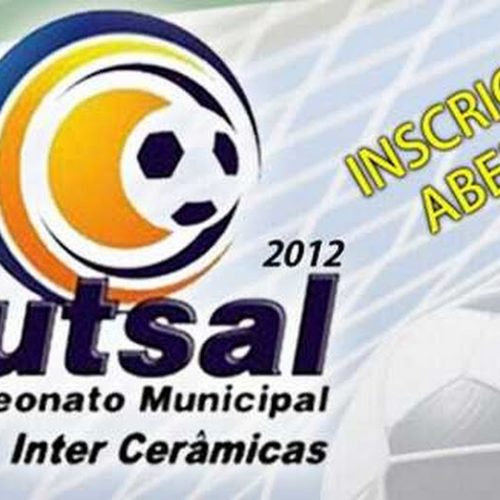Vem aí o Campeonato Municipal de Futsal Inter Cerâmicas 2012