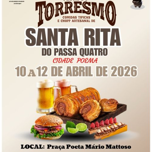 Festa do torresmo promete agitar Santa Rita do Passa Quatro com três dias de sabores e música