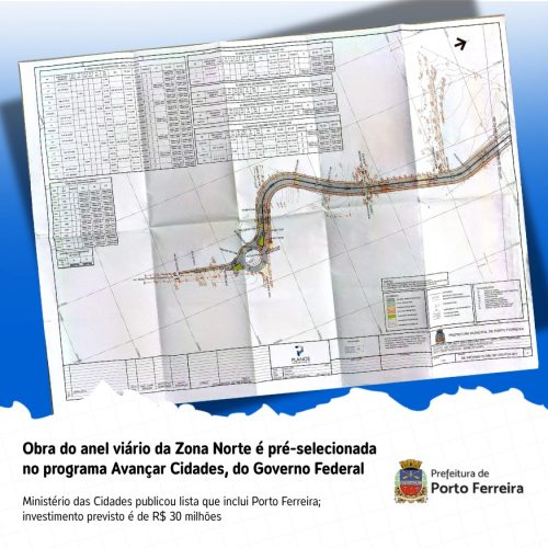 Porto Ferreira avança em projeto de mobilidade urbana com investimento de até R$ 30 milhões