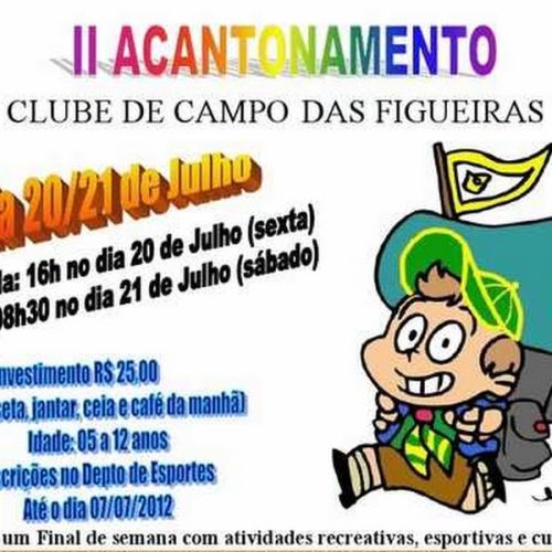 2º Acantonamento 2012 do Clube de Campo das Figueiras