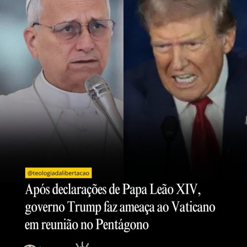Papa Leão XIV critica guerra dos EUA contra Irã e eleva tensão entre o Papa e o Presidente dos EUA