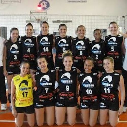 Vôlei do D.E.L./Asser jogou em Leme pelo campeonato da A.P.V.