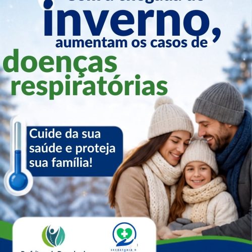 Prefeitura de Descalvado alerta para prevenção de doenças respiratórias durante o inverno