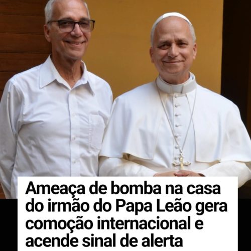 Ameaça de bomba atinge familia do papa Leão XIV nos EUA; possível intimidação após tensão pública com  Trump
