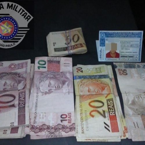 PM de Porto Ferreira faz apreensão de notas falsas