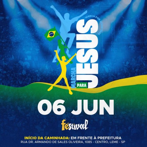 Leme se prepara para sua primeira Marcha para Jesus com ato de fé e união