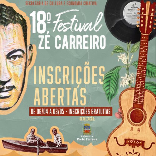 Inscrições para festival de música raiz Zé Carreiro seguem até 3 de maio em Porto Ferreira