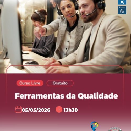 Curso gratuito de ferramentas da qualidade abre inscrições em Leme