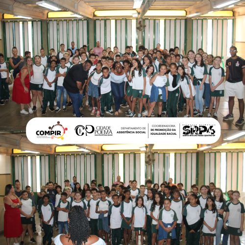 Palestra sobre bullying racial mobiliza estudantes em escola de Santa Rita do Passa Quatro