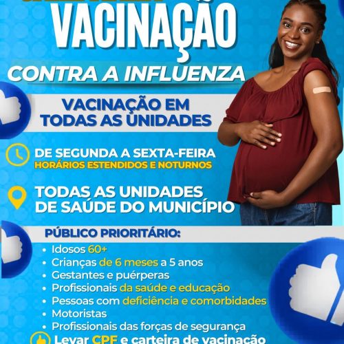 Vacinação contra a gripe é ampliada em Descalvado para grupos prioritários