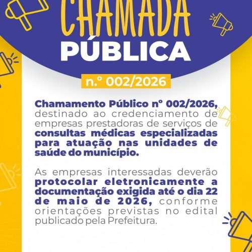 Prefeitura de Leme abre chamamento para ampliar consultas especializadas