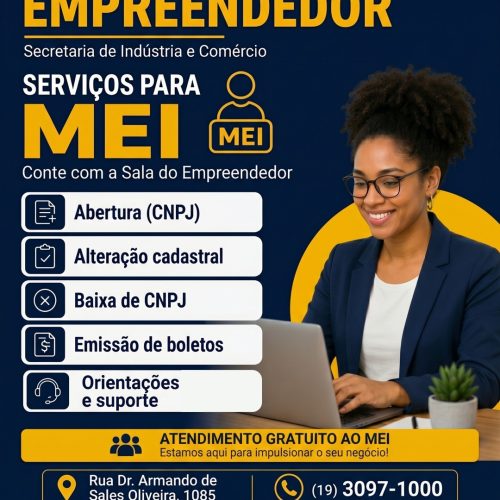 Sala do Empreendedor de Leme oferece apoio e serviços para MEIs
